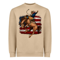 Mushroom Bucking Bronco Heavyweight Sweatshirt - Jasminsmagicworld