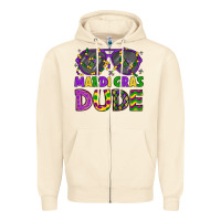 Sandshell mardi gras celebration design Zipper Hoodie - LillyAllenDesigns