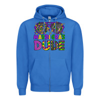 True Royal mardi gras celebration design Zipper Hoodie - LillyAllenDesigns