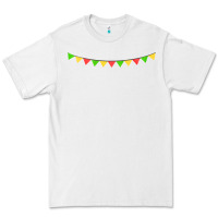 White mexican flags Premium Tee - FaDigitalArtStudio