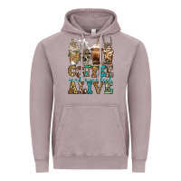 Vintage Zinc coffee makes me feel alive skeleton coffee cups Vintage Hoodie - Jasminsmagicworld
