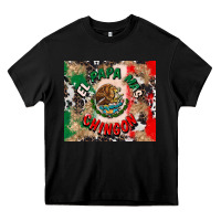 Black el papa mas chingon tumbler 3 Heavy Core Tee - CTS Tumbler Store