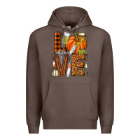 Coffee Fall Nurse love Premium Hoodie - NancyCooperArtShop