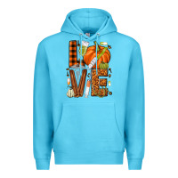 Ocean Blue Fall Nurse love Premium Hoodie - NancyCooperArtShop