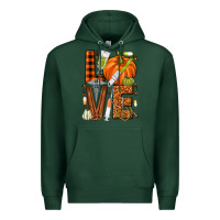 Sports Green Fall Nurse love Premium Hoodie - NancyCooperArtShop
