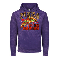 Cloud Purple pizza is my valentine Vintage Hoodie - AdoDesignShop