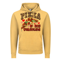 Vintage Mustard pizza is my valentine Vintage Hoodie - AdoDesignShop