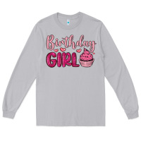Moon Dust birthday girl cupcake Long Sleeve Tee - MaliasSmallBusiness