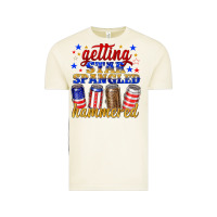 Vintage Arctic getting star spangled hammered Vintage Tee - NancyCooperArtShop