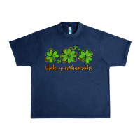 Navy shake your shamrocks Urban Heavy Tee - AdoDesignShop