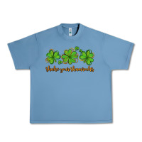 Pebble Blue shake your shamrocks Urban Heavy Tee - AdoDesignShop