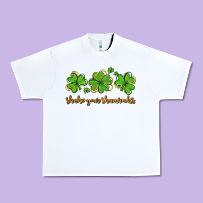 Shake Your Shamrocks Urban Heavy Tee Designed By Adodesignshop