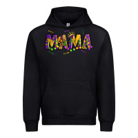 Black mama mardi gras Urban Hoodie - OliviaCreatesArt