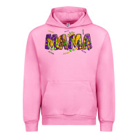 Fuchsia Pink mama mardi gras Urban Hoodie - OliviaCreatesArt