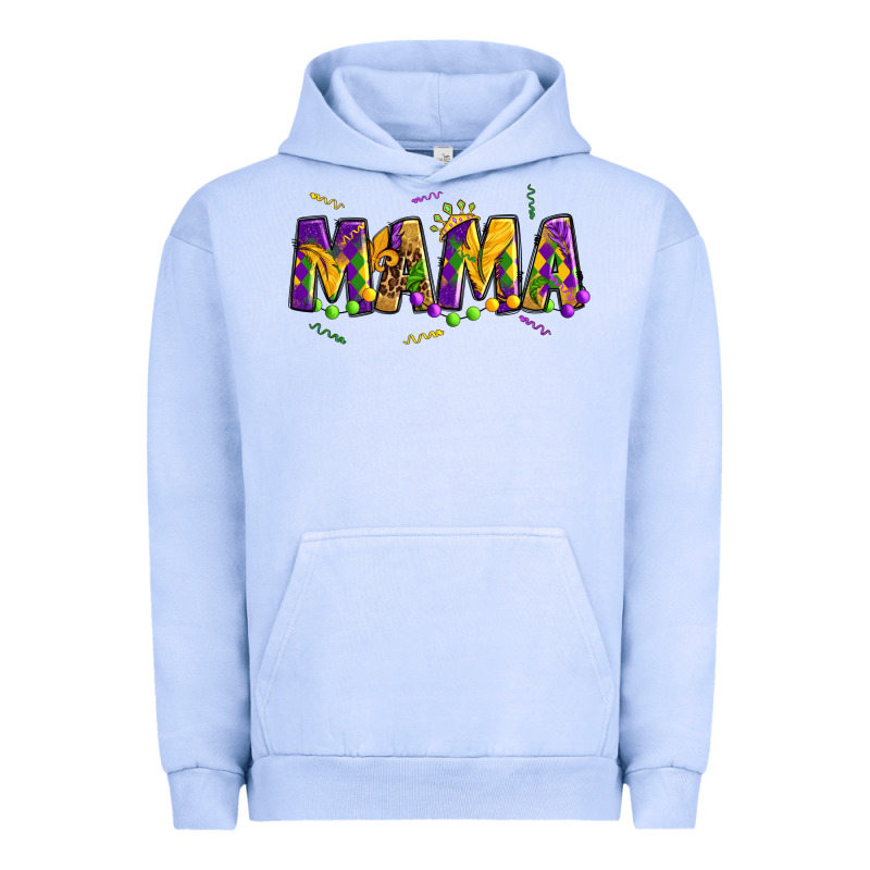 Mama Mardi Gras Urban Hoodie by OliviaCreatesArt | Teevron