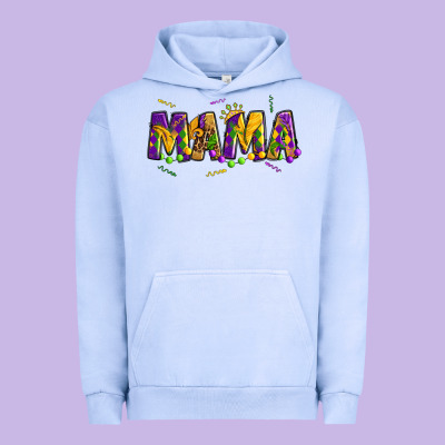 Mama Mardi Gras Urban Hoodie Designed By Oliviacreatesart
