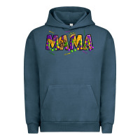 Pigment Midnight Navy mama mardi gras Urban Hoodie - OliviaCreatesArt