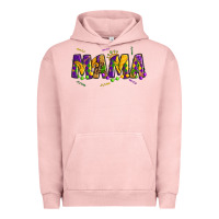 Pigment Salmon mama mardi gras Urban Hoodie - OliviaCreatesArt