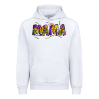 White mama mardi gras Urban Hoodie - OliviaCreatesArt