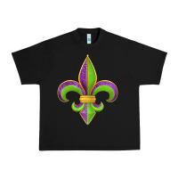 Black mardi gras fleur de lis leopard Urban Heavy Tee - Jasminsmagicworld