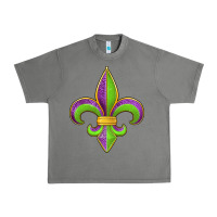 Tornado mardi gras fleur de lis leopard Urban Heavy Tee - Jasminsmagicworld