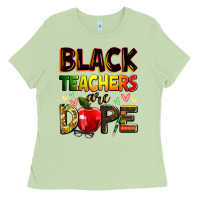 Matcha black teachers are dope Ladies Tee - Zillion Design Studio