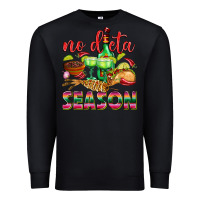 Black No Dieta Season Premium Sweatshirt - texasbilliewilder