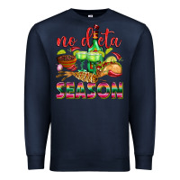 Navy No Dieta Season Premium Sweatshirt - texasbilliewilder