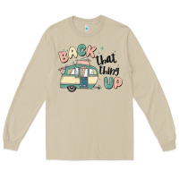 Mushroom back that thing up Long Sleeve Tee - MaliasSmallBusiness