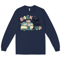 Navy back that thing up Long Sleeve Tee - MaliasSmallBusiness