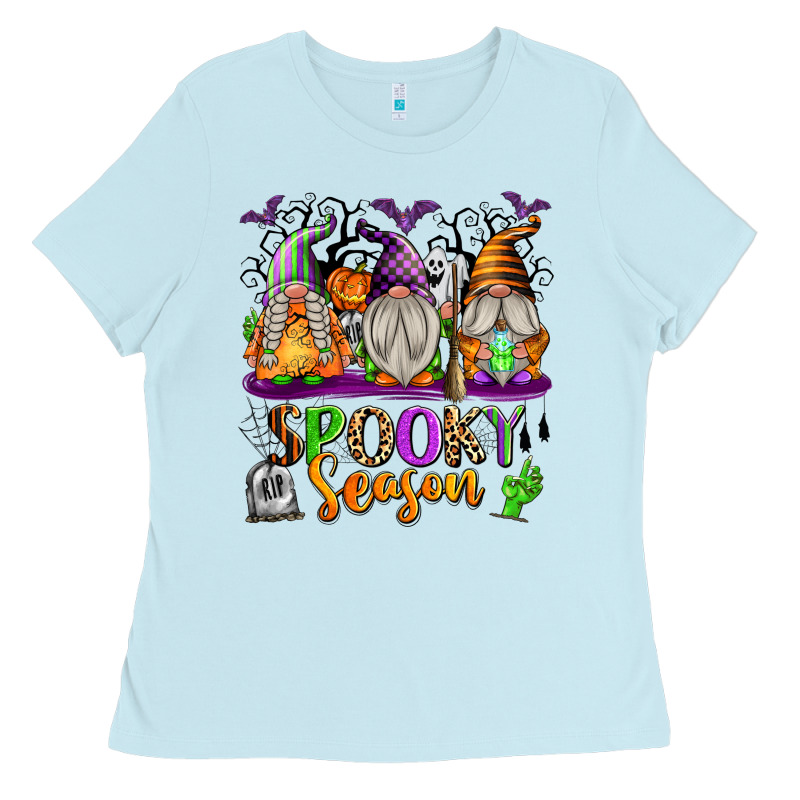 Spooky Season Gnomes Ladies Tee by texasbilliewilder | Teevron