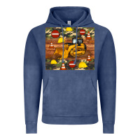 Vintage Denim bulldozer camouflage tumbler Vintage Hoodie - Artiststas