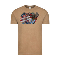 Vintage Coffee i back the blue eagle Vintage Tee - NancyCooperArtShop