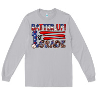 Moon Dust batter up 1st grade Long Sleeve Tee - JahusDesignShop