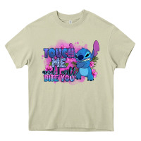 Mossy touch me and i will bite you stitch Heavy Core Tee - Zillion Design Studio