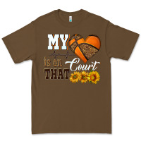 Cacao my heart is on that court Premium Tee - HRA Design Shop