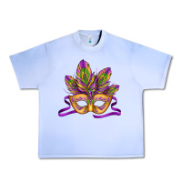 Grape Ice mardi gras carnival mask Urban Heavy Tee - Jasminsmagicworld