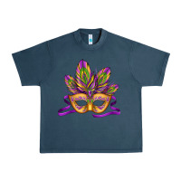 Midnight Navy mardi gras carnival mask Urban Heavy Tee - Jasminsmagicworld