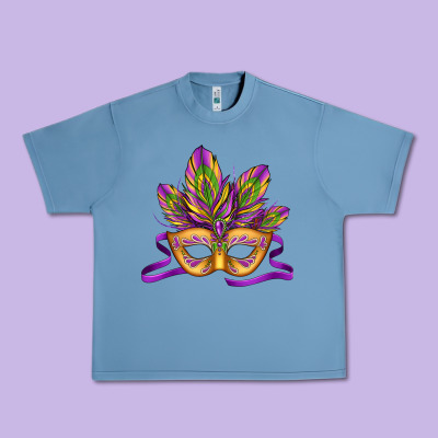 Mardi Gras Carnival Mask Urban Heavy Tee Designed By Jasminsmagicworld