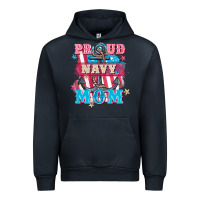 Navy Proud navy Mom Mother's Day Urban Hoodie - FaDigitalArtStudio