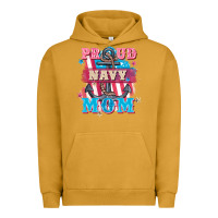 Pigment Peanut Butter Proud navy Mom Mother's Day Urban Hoodie - FaDigitalArtStudio