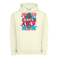 Pigment Pistachio Proud navy Mom Mother's Day Urban Hoodie - FaDigitalArtStudio