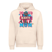 Sandshell Proud navy Mom Mother's Day Urban Hoodie - FaDigitalArtStudio