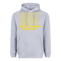 Best Wife In The Galaxy Heavyweight Hoodie | Teevron