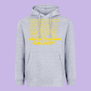 Best Wife In The Galaxy Heavyweight Hoodie Designed By Bettercallsaul