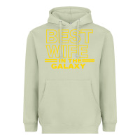 Matcha BEST WIFE IN THE GALAXY Heavyweight Hoodie - Bettercallsaul