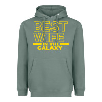 Sage BEST WIFE IN THE GALAXY Heavyweight Hoodie - Bettercallsaul