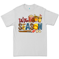 Dove Grey tis the season softball Premium Tee - AdoDesignShop