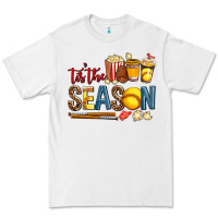 White tis the season softball Premium Tee - AdoDesignShop