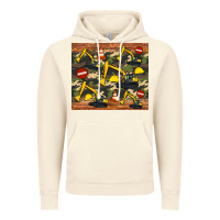 Vintage Artic excavator camouflage Vintage Hoodie - Artiststas